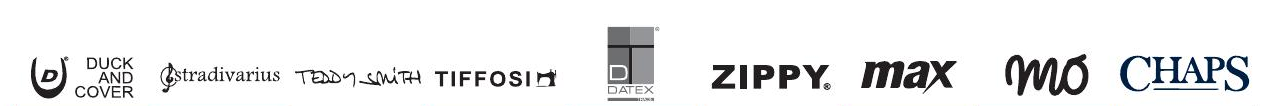 Client brand logos, row 1